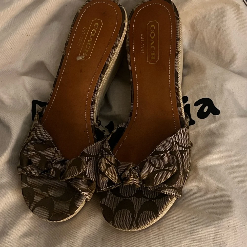 Coach Wedge Sandals - Picture 5 of 5